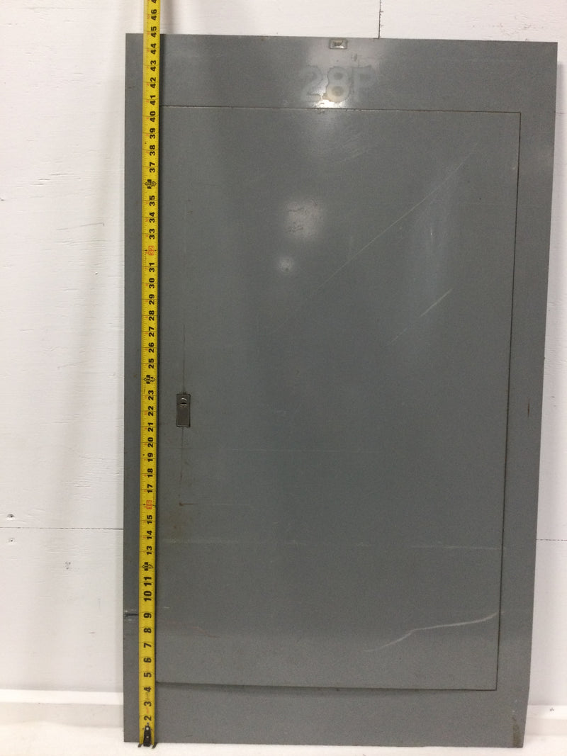 Square D I-Line Panelboard Electrical Cabinet Front 45" x 26 1/4"