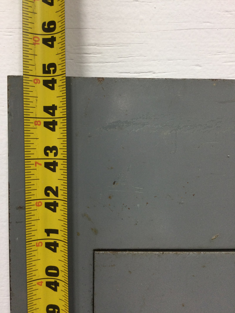 Square D I-Line Panelboard Electrical Cabinet Front 45" x 26 1/4"