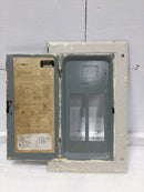 GE TM1612S/F 125 Amp 16 Space 120/240V Panel Door Only w/Main 18 7/8" x 11 1/2"