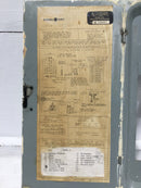 GE TM1612S/F 125 Amp 16 Space 120/240V Panel Door Only w/Main 18 7/8" x 11 1/2"