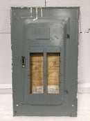 GE TM1612S/F 125 Amp 16 Space 120/240V Panel Door Only w/Main 18 7/8" x 11 1/2"