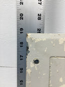 GE TM1612S/F 125 Amp 16 Space 120/240V Panel Door Only w/Main 18 7/8" x 11 1/2"