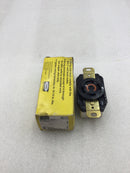 Hubbell HBL2710 30 Amp 3 Pole 125/250 VAC Twist and Lock Receptacle