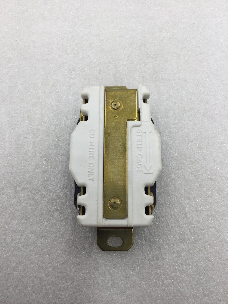 Hubbell HBL2710 30 Amp 3 Pole 125/250 VAC Twist and Lock Receptacle