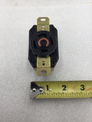 Hubbell HBL2710 30 Amp 3 Pole 125/250 VAC Twist and Lock Receptacle