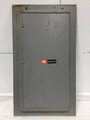 Murray PF010DS/F 125 Amp 30 Space 120/240V Panel Door Only 25 3/8" x 14 1/2"