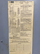 Murray PF010DS/F 125 Amp 30 Space 120/240V Panel Door Only 25 3/8" x 14 1/2"