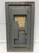 Murray PF010DS/F 125 Amp 30 Space 120/240V Panel Door Only 25 3/8" x 14 1/2"