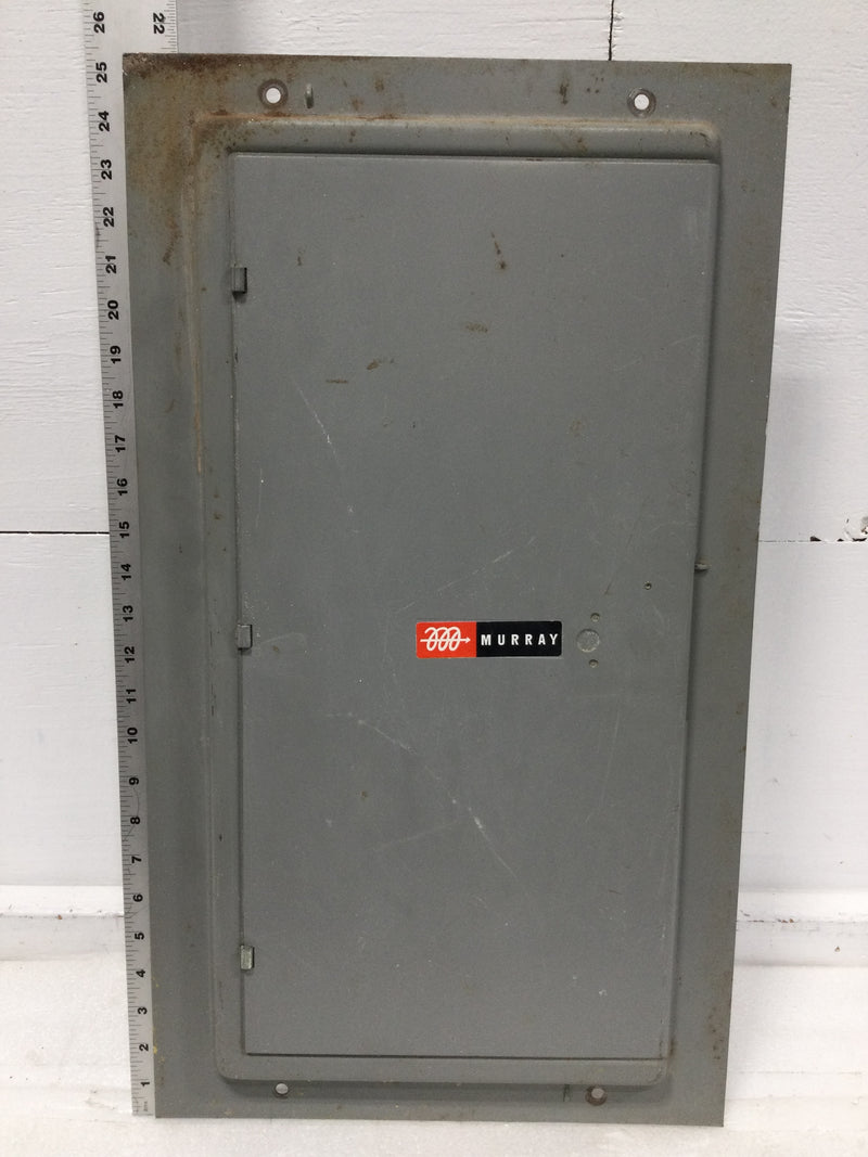 Murray PF010DS/F 125 Amp 30 Space 120/240V Panel Door Only 25 3/8" x 14 1/2"