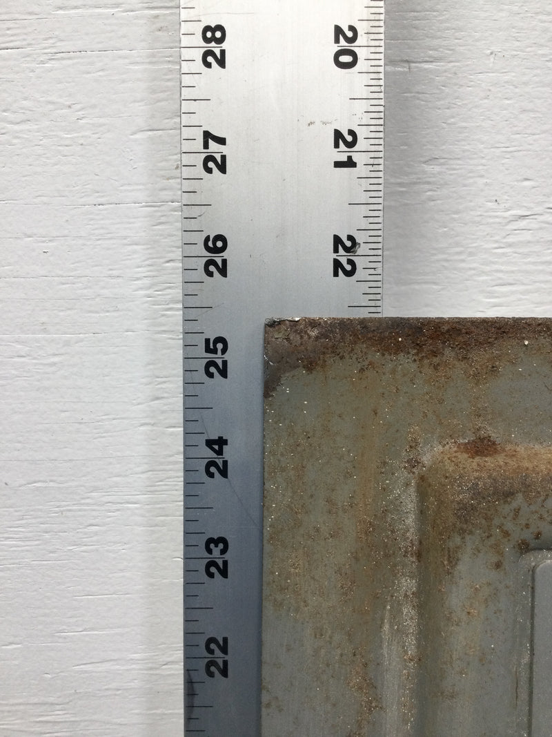 Murray PF010DS/F 125 Amp 30 Space 120/240V Panel Door Only 25 3/8" x 14 1/2"