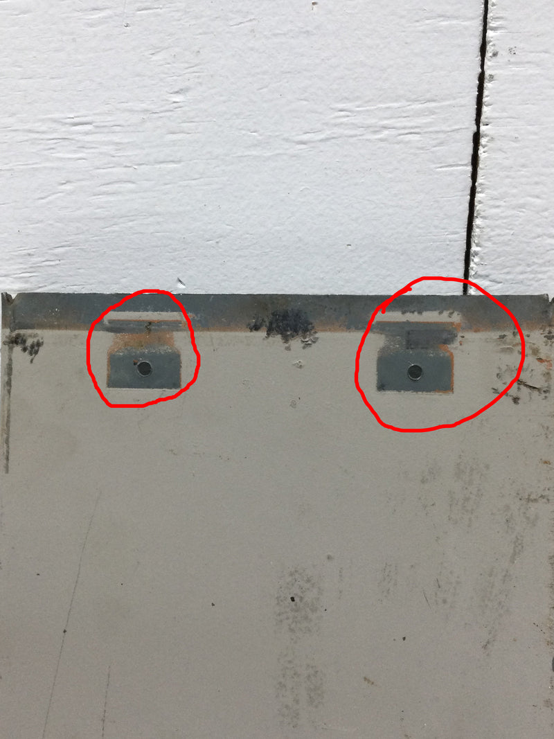 Crouse-Hinds JA-112CY 125 Amp Nema 3R 120/240V Cover Only 21 1/8" x 7 1/4"