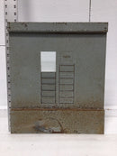 14 Space 120/240V Dead Front Only w/Main 16 3/4" x 14 1/2"