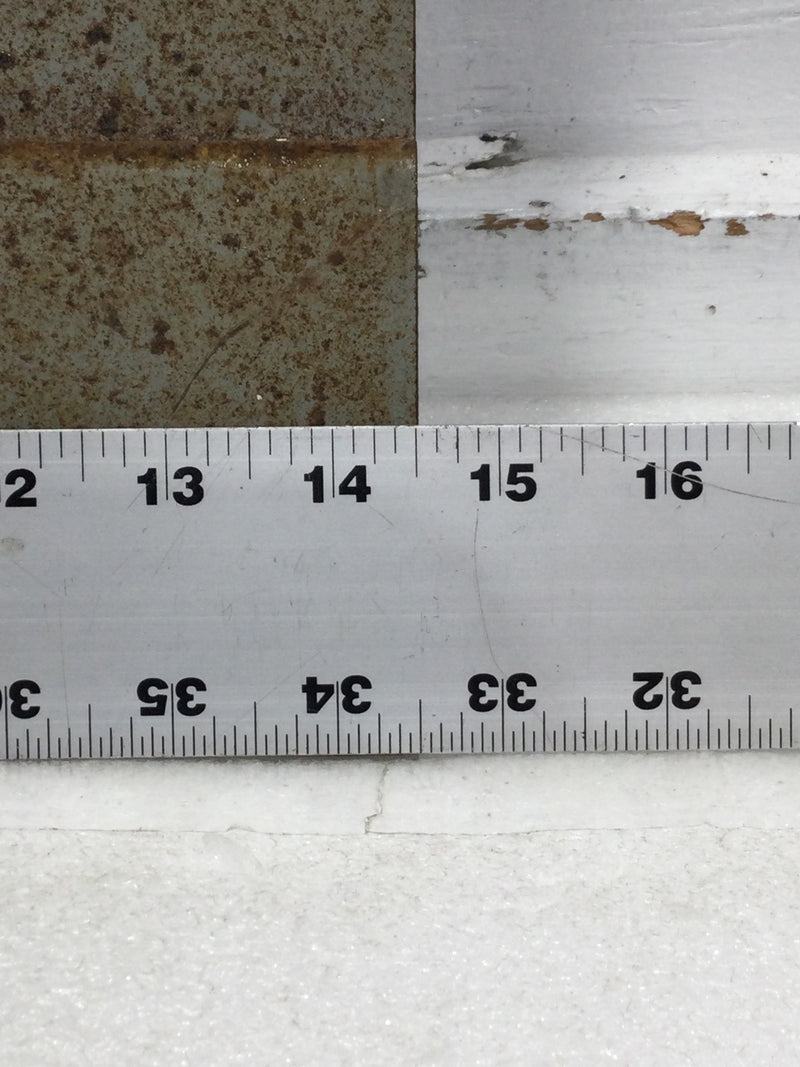 14 Space 120/240V Dead Front Only w/Main 16 3/4" x 14 1/2"