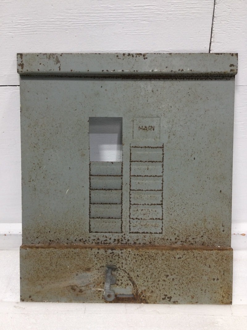 14 Space 120/240V Dead Front Only w/Main 16 3/4" x 14 1/2"