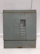 14 Space 120/240V Dead Front Only w/Main 16 3/4" x 14 1/2"