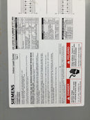 Siemens P4260B1225CU 225A 42 Space 120/240V Panel Door w/Main 40 1/8" x 15 1/2"