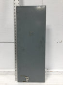 Square D Nema 3R Enclosure Panel Cover Only w/Latch 26" x 10"