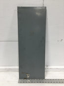 Square D Nema 3R Enclosure Panel Cover Only w/Latch 26" x 10"