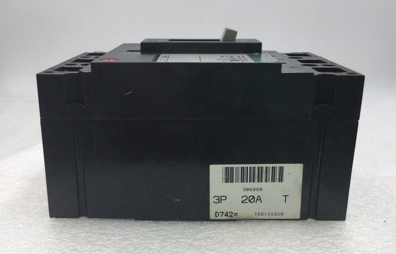 General Electric TEB132020 20 Amp 3 Pole 240V Circuit Breaker