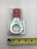 Ideal 44-801 1-1/2" Jaw Safety Lockout Hasp (Pack of 2)
