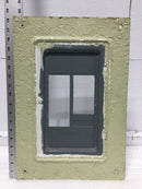 8/16 Space Load Center Cover Only w/o Door 18 1/2" x 12 3/4"