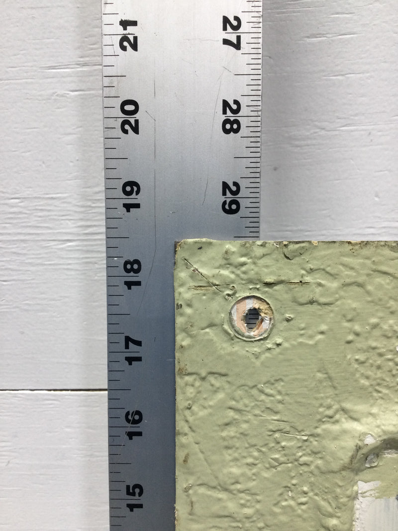 8/16 Space Load Center Cover Only w/o Door 18 1/2" x 12 3/4"