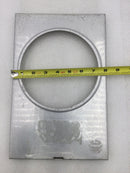 Anchor/B&C, FPU Ring Type Aluminum Meter Cover Only 12 3/8" x 8"