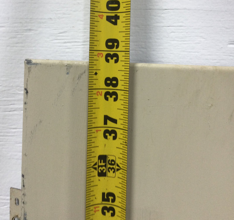 Square D QO342MQ225RB Hinged Cover/Door Only Nema 3R 38 3/4" x 14 3/4"