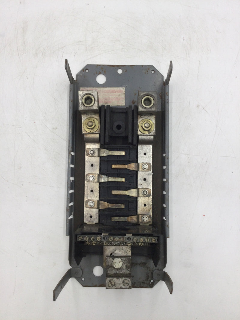 Square D QON 6-12 Space Panelboard Guts type QO 200 Amp 120/240VAC Main Lug