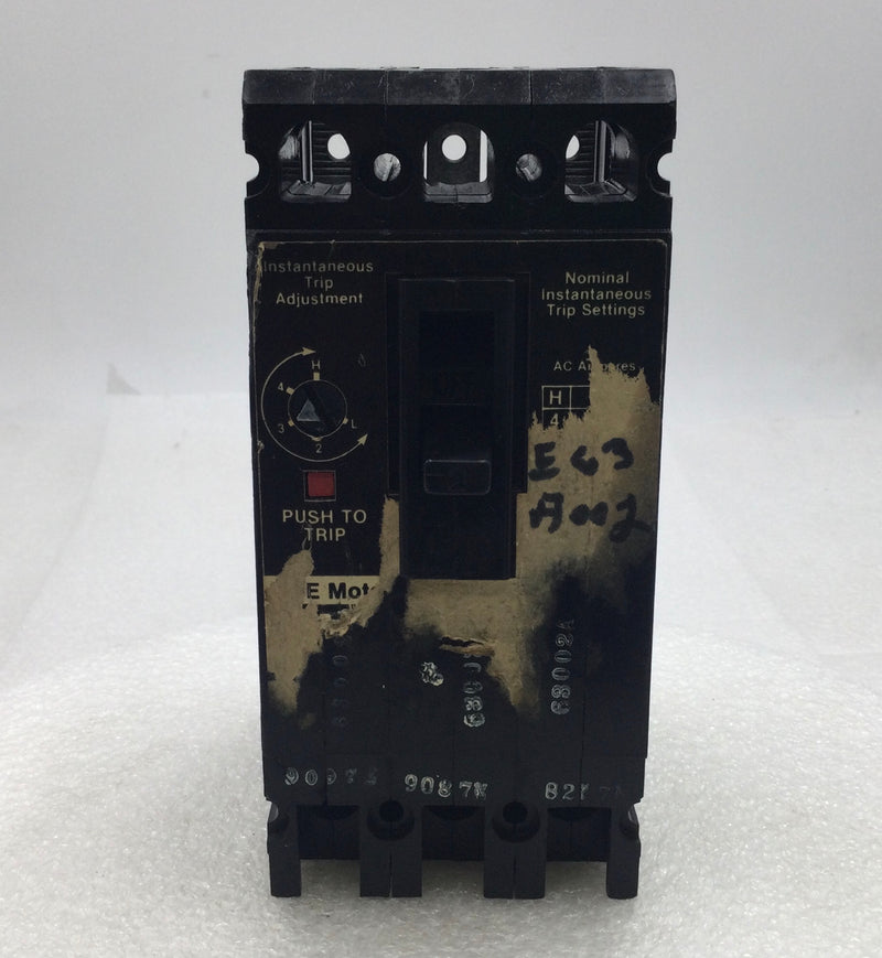 ITE E43A002 2 Amp 3-Pole 480V Circuit Breaker