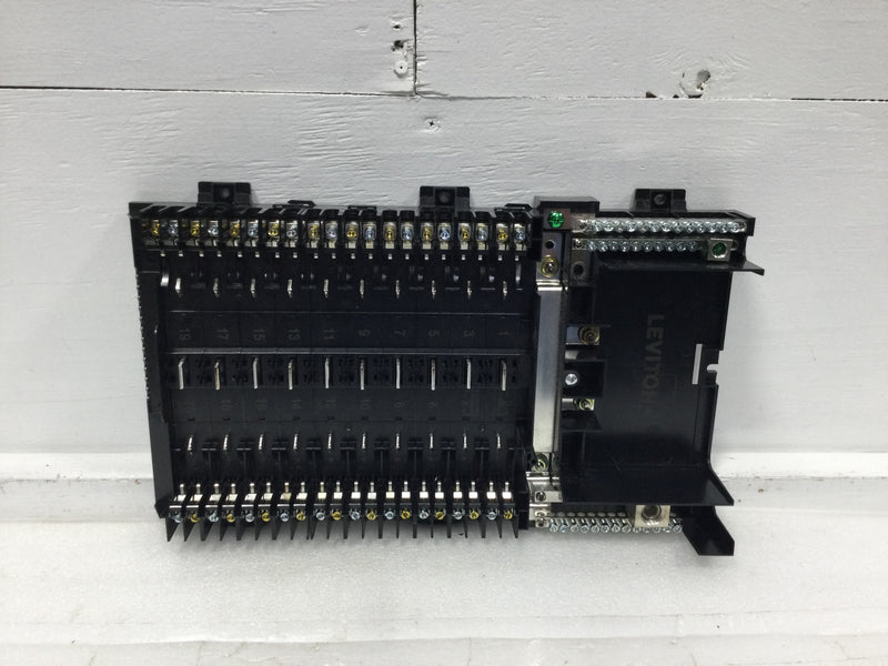 Leviton LP212-ML 225 Amp 20 Space Indoor MLO Load Center Guts Only 10" X 17"