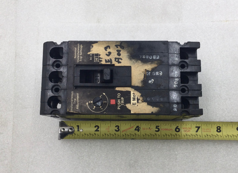 ITE E43A002 2 Amp 3-Pole 480V Circuit Breaker