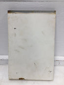 Zinsco ML12(4-8) 125 Amp 4/8 Space 120/240V Panel Cover Only 12 5/8" x 8 3/8"