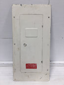 Sylvania 20-5X(7-14) 225A 15 Space 120/240V Cover Door w/Main 27 1/4" x 13 1/4"