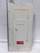 Sylvania 20-5X(7-14) 225A 15 Space 120/240V Cover Door w/Main 27 1/4" x 13 1/4"