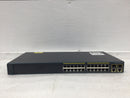 Cisco Catalyst WS-C2960+24TC-L 24 Port Gigabit POE+ Switch IOS VER: 15.0(2)SE8