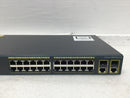 Cisco Catalyst WS-C2960+24TC-L 24 Port Gigabit POE+ Switch IOS VER: 15.0(2)SE8