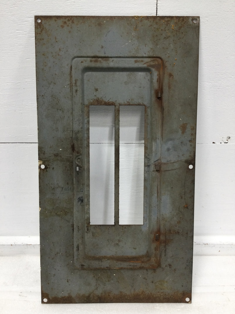 30 Space 120/240V Panel Cover Only 26 1/8" x 14 1/4" - Missing Door