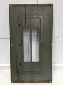 30 Space 120/240V Panel Cover Only 26 1/8" x 14 1/4" - Missing Door