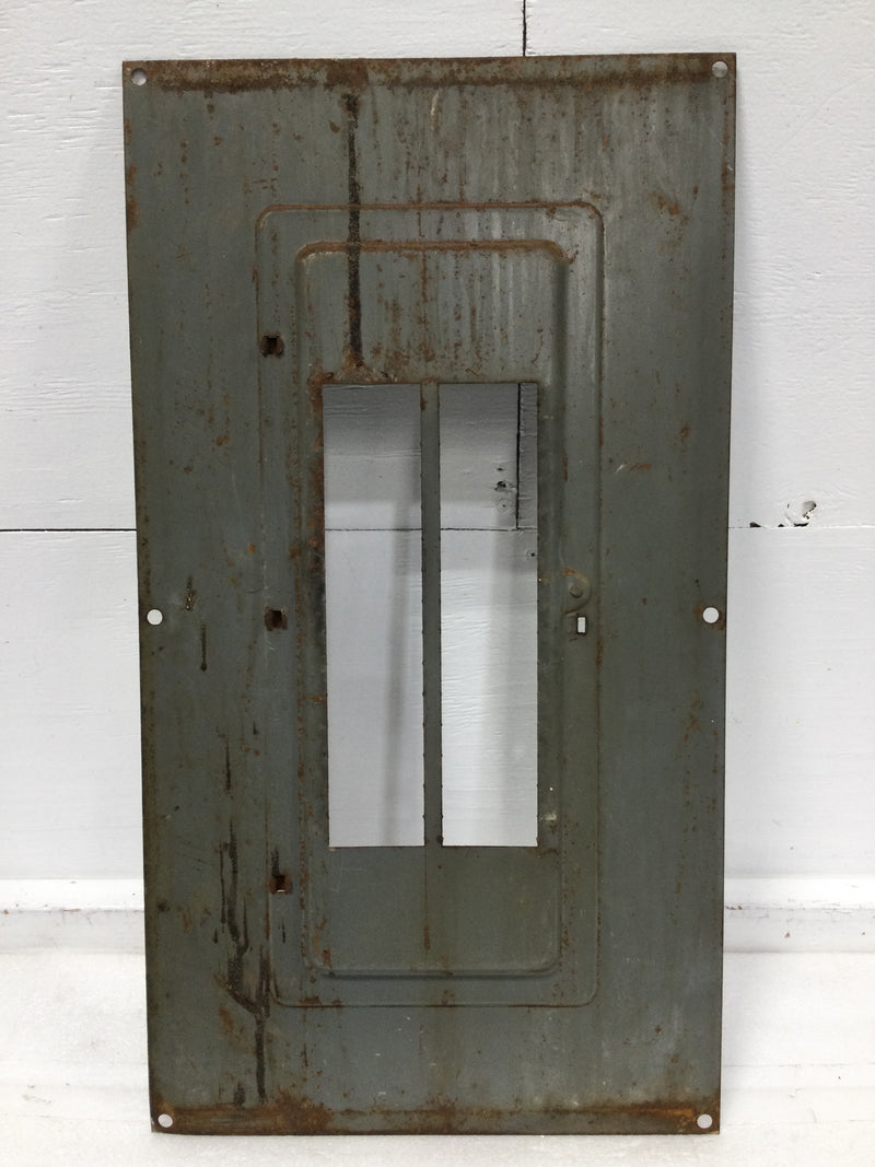 30 Space 120/240V Panel Cover Only 26 1/8" x 14 1/4" - Missing Door
