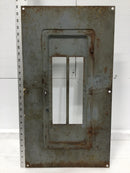 30 Space 120/240V Panel Cover Only 26 1/8" x 14 1/4" - Missing Door