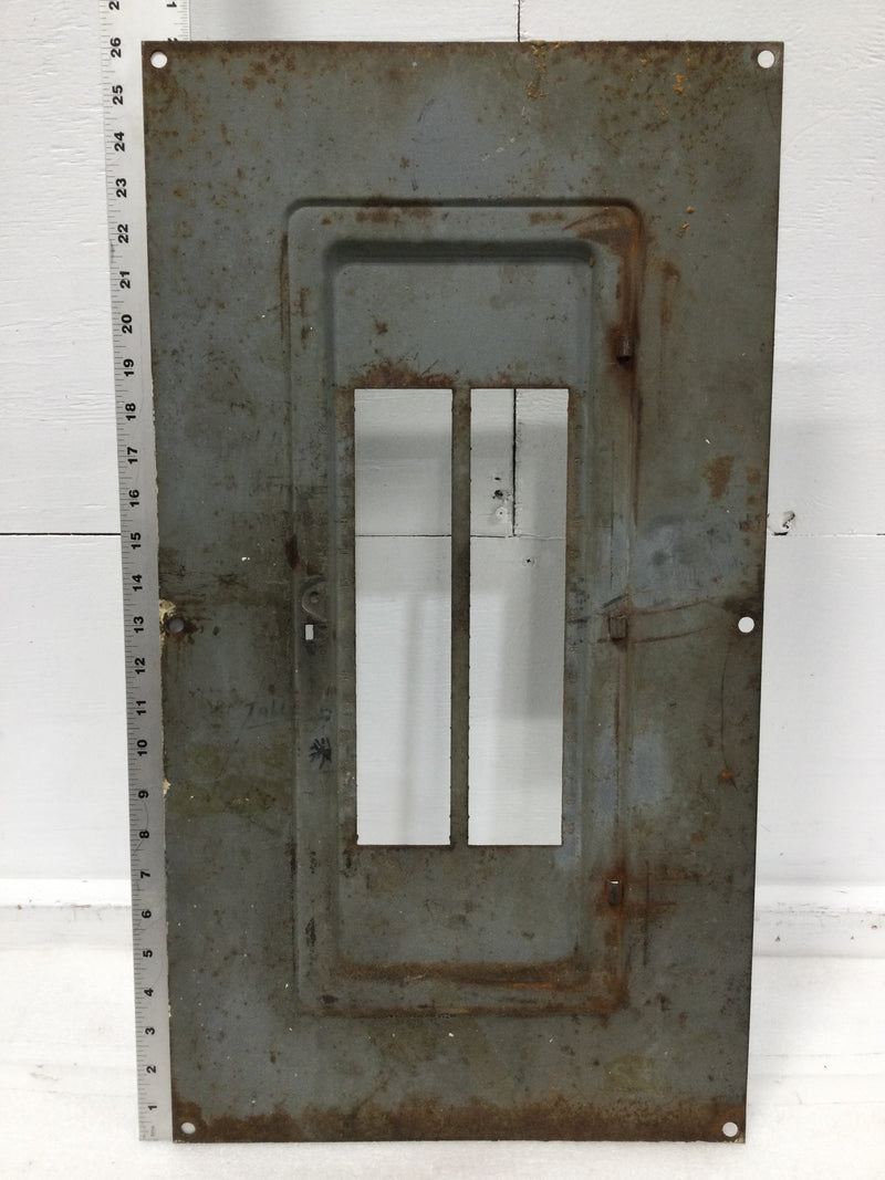 30 Space 120/240V Panel Cover Only 26 1/8" x 14 1/4" - Missing Door