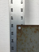 30 Space 120/240V Panel Cover Only 26 1/8" x 14 1/4" - Missing Door