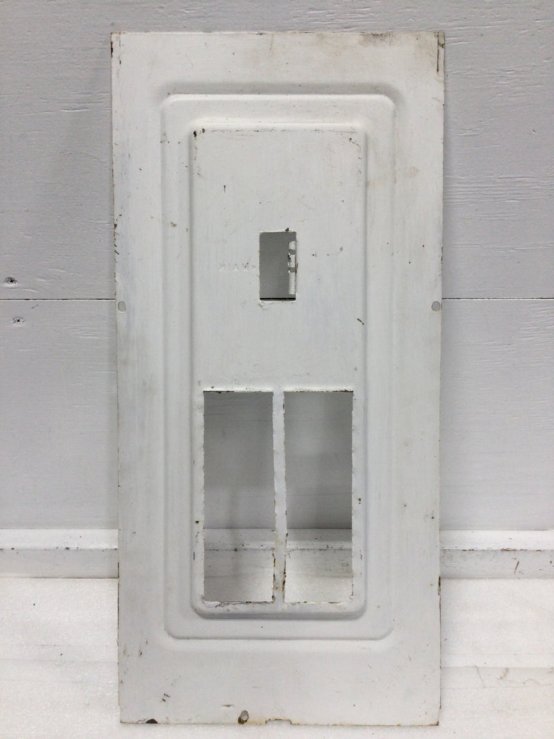 20 Space 120/240V Cover Panel Only w/Main 24 7/8" x 11 3/4" - Missing Door