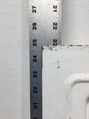 20 Space 120/240V Cover Panel Only w/Main 24 7/8" x 11 3/4" - Missing Door