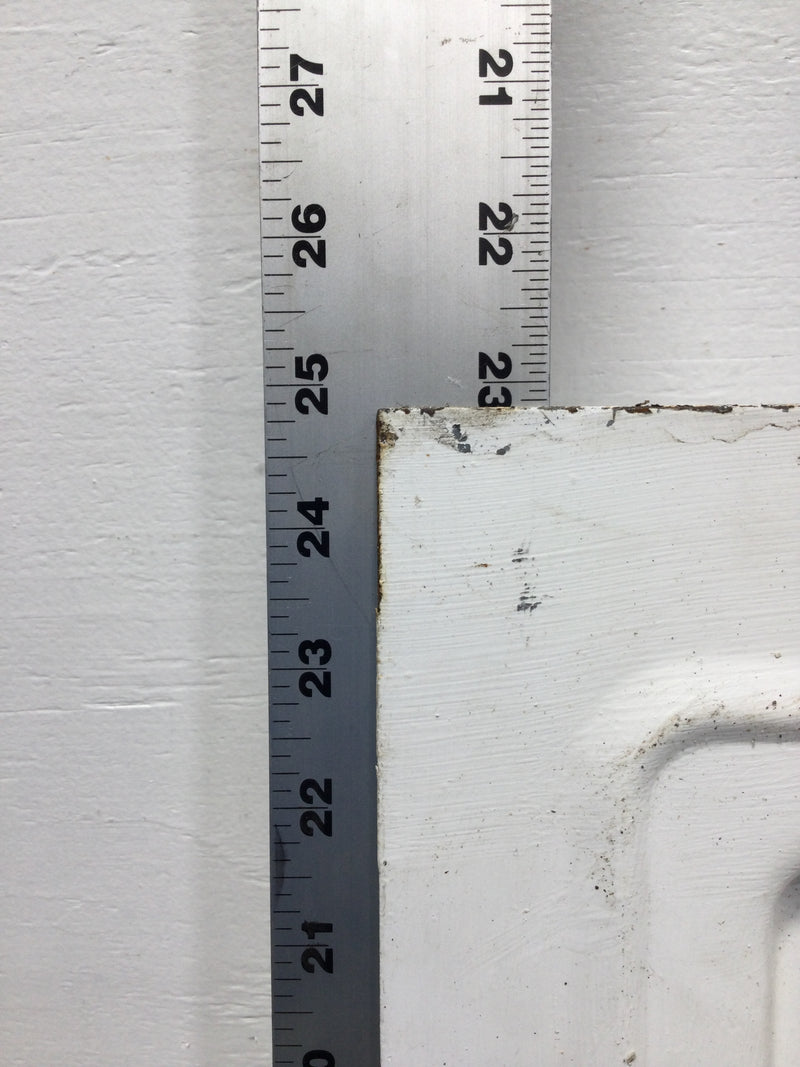 20 Space 120/240V Cover Panel Only w/Main 24 7/8" x 11 3/4" - Missing Door