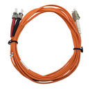 Allen Tel Products GBLCT-D2-03 3 Meter LC-ST Duplex MM Fiber Optic Patch Cord