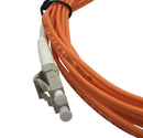 Allen Tel Products GBLCT-D2-03 3 Meter LC-ST Duplex MM Fiber Optic Patch Cord