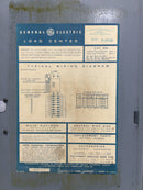 GE TM2020S/F 200 Amp 20 Space 120/240V Cover/Door Only w/Main 27 1/8" x 12 3/4"