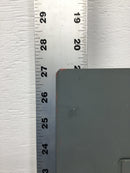 GE TM2020S/F 200 Amp 20 Space 120/240V Cover/Door Only w/Main 27 1/8" x 12 3/4"